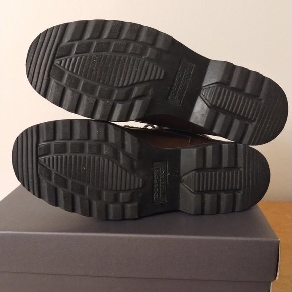 Rockport - Moc Toe Leather Boots - Size 9.5 Men - Picture 10 of 12